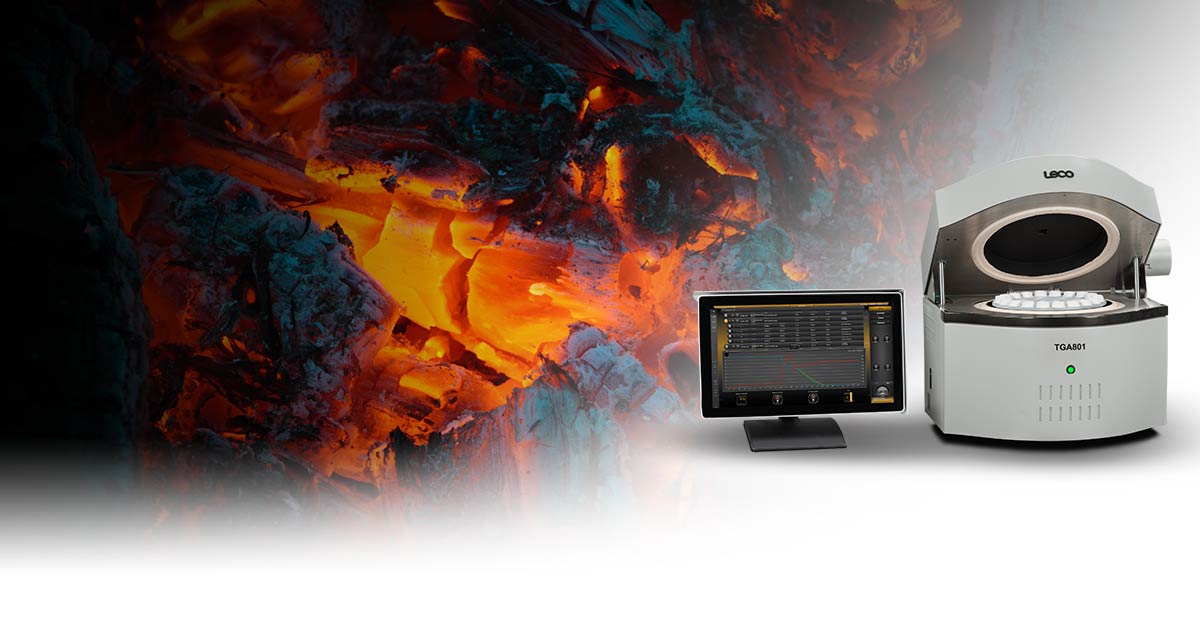LECO TGA801 for determination of volatile matter in coal and biofuels