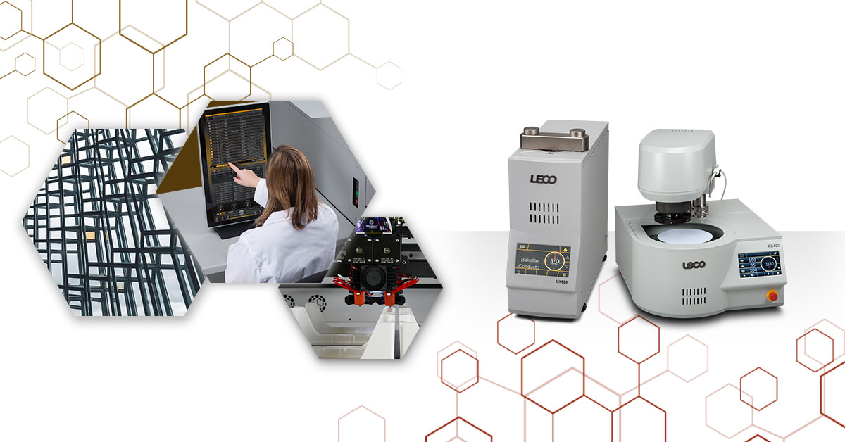 Pair LECO Metallographic Solutions with GDS900 for Additive Manufacturing Analysis